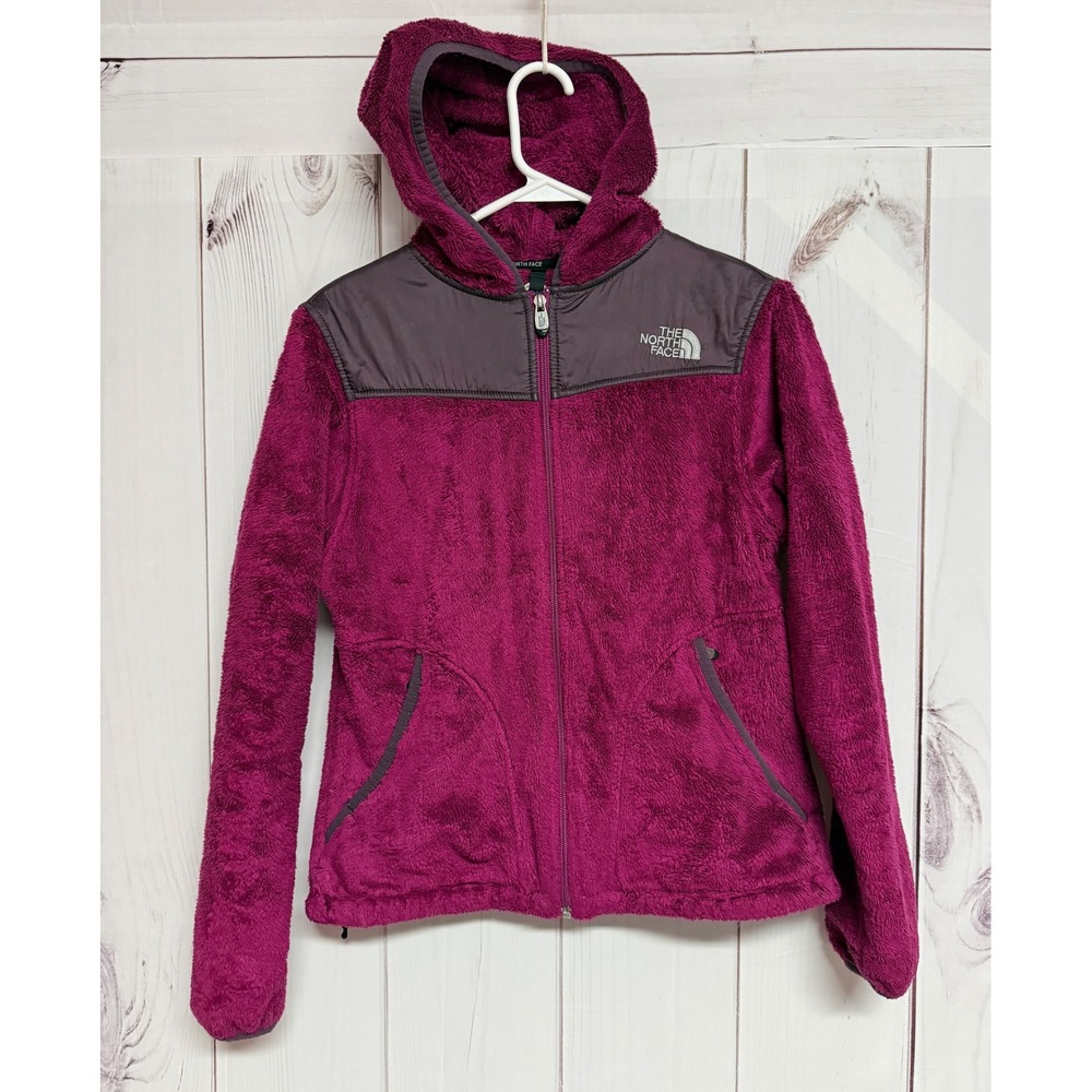 The North Face Osito Jacket Women's S Fuchsia Pink Hooded GUC